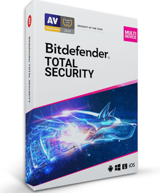 Hộp sản phẩm Bitdefender Total Security